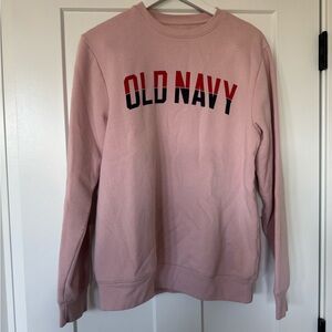 Old Navy Light Pink Sweatshirt